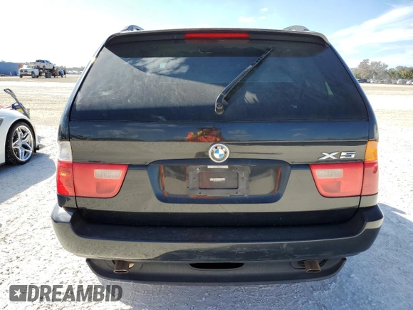 2002 BMW X5 3.0i with VIN 5UXFA53532LP39066, listed as a Copart auction lot 77736044 with 0 mi miles and Salvage Title. Bid and sale history available at carsss.com. Image 6.