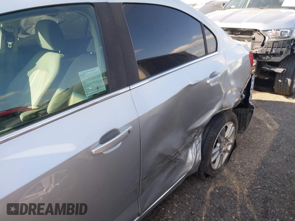 2012 Chevrolet Sonic LT with VIN 1G1JC5SH9C4136290, listed as a IAAI auction lot 42034254 with 273,427 mi miles and . Bid and sale history available at DreamBid. Image 6.