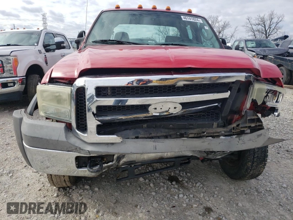 2005 Ford F-450 with VIN 1FDXW47P15EA28273, listed as a Copart auction lot 46141824 with 114,831 mi miles and Salvage title. Bid and sale history available at DreamBid. Image 5.