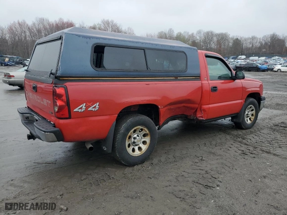 2005 Chevrolet Silverado 1500 with VIN 1GCEK14T55E212753, listed as a Copart auction lot 51294755 with 271,447 mi miles and Salvage Title. Bid and sale history available at carsss.com. Image 3.
