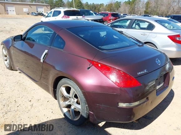2006 Nissan 350Z with VIN JN1AZ34D66M307234, listed as a IAAI auction lot 41775046 with 280,232 mi miles and . Bid and sale history available at DreamBid. Image 3.
