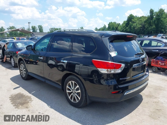 2014 Nissan Pathfinder S with VIN 5N1AR2MM7EC616167, listed as a IAAI auction lot 42667792 with 180,816 mi miles and . Bid and sale history available at DreamBid. Image 3.