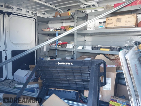 2018 Ram ProMaster Cargo with VIN 3C6TRVAG5JE154246, listed as a IAAI auction lot 41271985 with 160,204 mi miles and . Bid and sale history available at DreamBid. Image 8.
