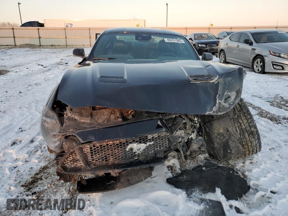 2022 Ford Mustang GT with VIN 1FA6P8CF1N5105683, listed as a Copart auction lot 46251905 with 49,344 mi miles and Salvage title. Bid and sale history available at DreamBid. Image 5.
