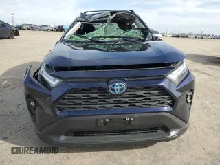 2024 Toyota RAV4 Hybrid XLE Premium with VIN JTMB6RFV4RD145174, listed as a Copart auction lot 48618325 with 6,652 mi miles and Salvage Title. Bid and sale history available at carsss.com. Image 5.