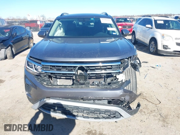 2023 Volkswagen Atlas SE with VIN 1V2JR2CA4PC538749, listed as a IAAI auction lot 41206267 with 23,197 mi miles and . Bid and sale history available at DreamBid. Image 12.