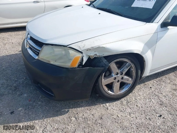 2012 Dodge Avenger SE with VIN 1C3CDZABXCN151302, listed as a IAAI auction lot 41986787 with 135,224 mi miles. Bid and sale history available at carsss.com. Image 6.