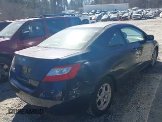 2008 Honda Civic Cpe LX with VIN 2HGFG12668H519317, listed as a IAAI auction lot 41693447 with 246,382 mi miles. Bid and sale history available at carsss.com. Image 4.