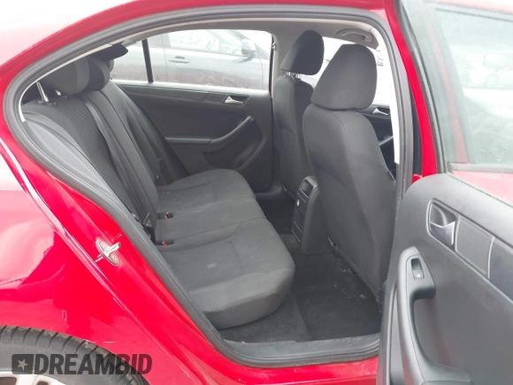 2015 Volkswagen Jetta Sedan 2.0L S with VIN 3VW2K7AJ5FM236391, listed as a IAAI auction lot 42125775 with 198,153 mi miles. Bid and sale history available at carsss.com. Image 8.