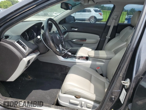 2016 Acura TLX V6 with VIN 19UUB2F39GA007544, listed as a Copart auction lot 59258525 with 222,663 mi miles and Clean title. Bid and sale history available at DreamBid. Image 7.