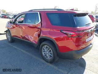 2023 Chevrolet Traverse LT Cloth with VIN 1GNERGKWXPJ118364, listed as a IAAI auction lot 41353176 with 35,183 mi miles. Bid and sale history available at carsss.com. Image 3.
