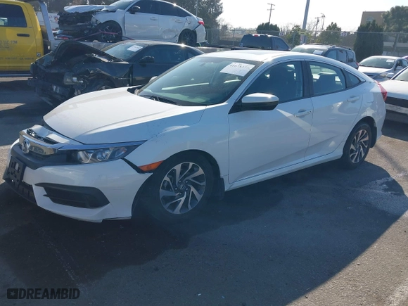 2017 Honda Civic Sedan EX with VIN 2HGFC2F70HH539633, listed as a IAAI auction lot 41678377 with 80,169 mi miles. Bid and sale history available at carsss.com. Image 17.
