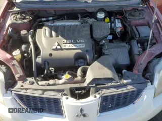 2005 Mitsubishi Galant GTS with VIN 4A3AB76S75E031821, listed as a Copart auction lot 86926274 with 186,432 mi miles and Salvage Title. Bid and sale history available at carsss.com. Image 11.