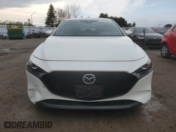 2020 Mazda 3 with VIN JM1BPBLM3L1158572, listed as a Copart auction lot 73055854 with Not provided miles and Salvage title. Bid and sale history available at DreamBid. Image 5.