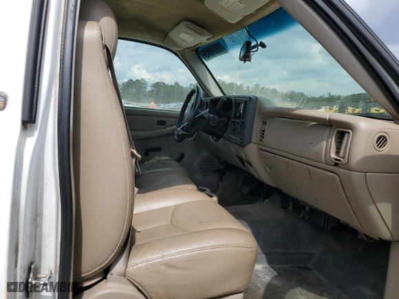 2005 Chevrolet Silverado 1500 Work Truck with VIN 1GCEC14X55Z145449, listed as a Copart auction lot 48924845 with 280,123 mi miles and Salvage Title. Bid and sale history available at carsss.com. Image 10.