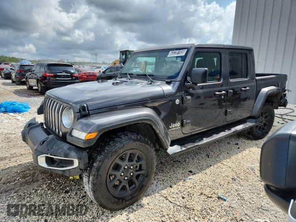 2023 Jeep Gladiator Overland with VIN 1C6HJTFG5PL560876, listed as a Copart auction lot 63239105 with 51,205 mi miles and Clean title. Bid and sale history available at DreamBid. Image 1.