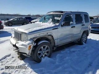 2008 Jeep Liberty Limited with VIN 1J8GN58K48W234680, listed as a Copart auction lot 44523125 with 117,341 mi miles and Salvage Title. Bid and sale history available at DreamBid. Image 1.