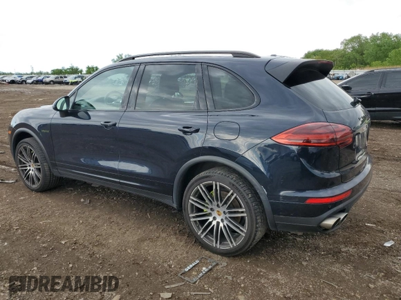 2017 Porsche Cayenne S E-Hybrid with VIN WP1AE2A27HLA75174, listed as a Copart auction lot 58209005 with 95,565 mi miles and Clean title. Bid and sale history available at DreamBid. Image 2.