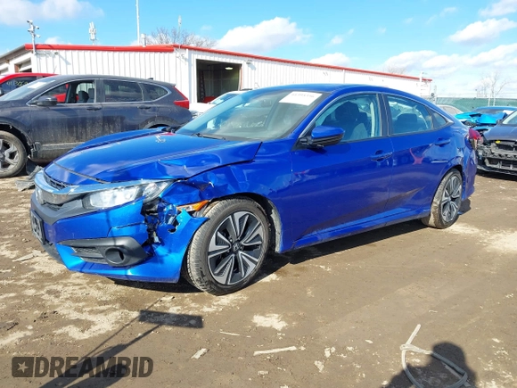 2017 Honda Civic EX-T with VIN 19XFC1E33HE028257, listed as a IAAI auction lot 41395356 with 51,154 mi miles and . Bid and sale history available at DreamBid. Image 17.