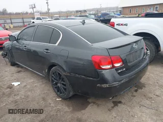 2007 Lexus GS 350 with VIN JTHBE96SX70009126, listed as a IAAI auction lot 41476345 with 1 mi miles. Bid and sale history available at carsss.com. Image 14.