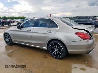 2020 Mercedes-Benz C 300 with VIN 55SWF8DB6LU327820, listed as a Copart auction lot 56464755 with 67,442 mi miles and Salvage title. Bid and sale history available at DreamBid. Image 2.