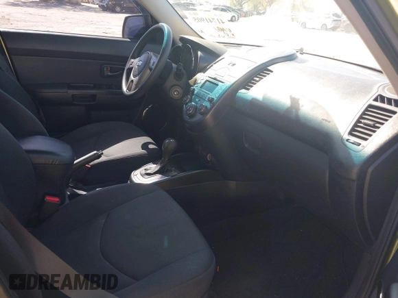 2011 Kia Soul + with VIN KNDJT2A21B7256665, listed as a IAAI auction lot 41741905 with 56,312 mi miles. Bid and sale history available at carsss.com. Image 5.