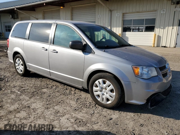 2018 Dodge Grand Caravan SE Plus with VIN 2C4RDGBG2JR340272, listed as a Copart auction lot 48720845 with 66,239 mi miles and Salvage Title. Bid and sale history available at DreamBid. Image 4.