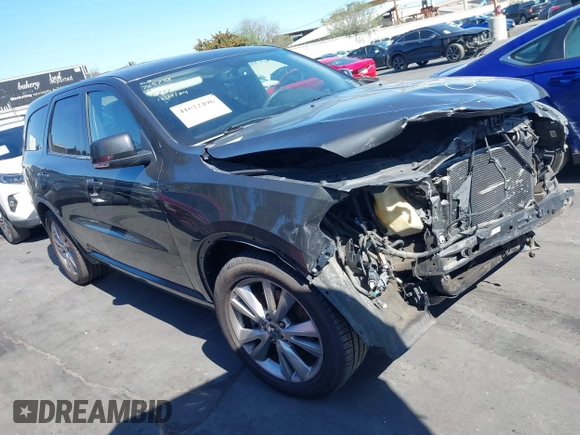 2011 Dodge Durango R/T with VIN 1D4SD6GT8BC682176, listed as a IAAI auction lot 41622496 with 124,320 mi miles and . Bid and sale history available at carsss.com. Image 1.