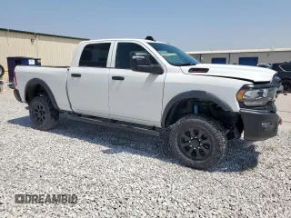 2024 Ram 2500 Tradesman with VIN 3C6TR5CJ9RG349436, listed as a Copart auction lot 52707775 with 3,662 mi miles and Salvage Title. Bid and sale history available at carsss.com. Image 4.