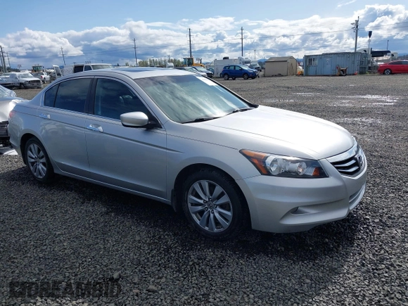 2011 Honda Accord EX-L with VIN 1HGCP3F83BA008843, listed as a IAAI auction lot 41858757 with 181,448 mi miles and . Bid and sale history available at DreamBid. Image 1.