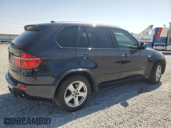 2013 BMW X5 xDrive50i with VIN 5UXZV8C5XD0C16993, listed as a Copart auction lot 60169825 with 90,382 mi miles and Salvage title. Bid and sale history available at DreamBid. Image 3.