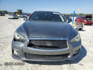 2014 Infiniti Q50 Sport with VIN JN1BV7AR4EM680570, listed as a Copart auction lot 52192845 with 149,060 mi miles and Salvage Title. Bid and sale history available at carsss.com. Image 5.