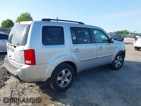 2011 Honda Pilot EX-L with VIN 5FNYF4H53BB076292, listed as a IAAI auction lot 42173265 with 1 mi miles. Bid and sale history available at carsss.com. Image 4.