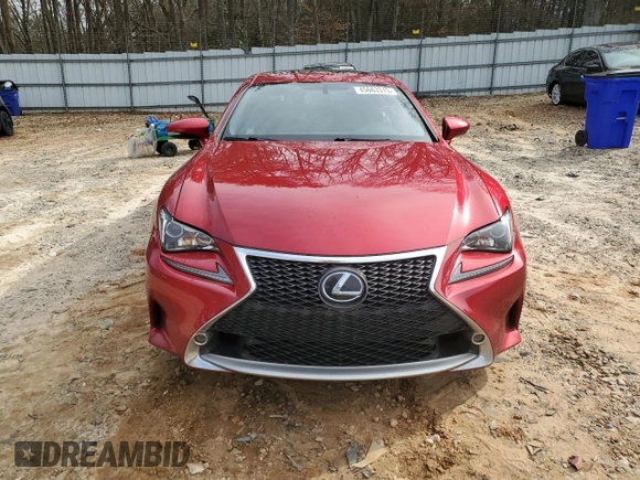 2016 Lexus RC 350 F Sport with VIN JTHHE5BC5G5014089, listed as a Copart auction lot 45663315 with 148,303 mi miles and Salvage Title. Bid and sale history available at DreamBid. Image 5.