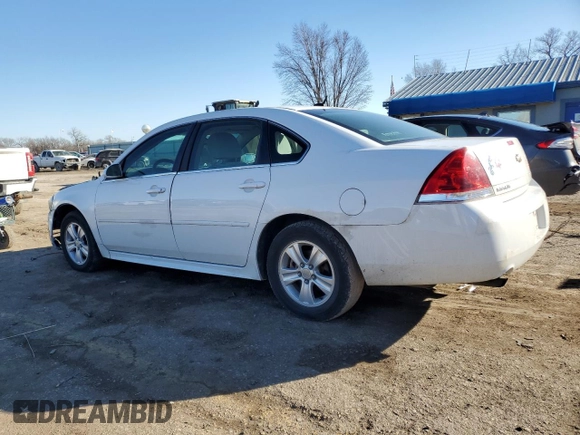 2012 Chevrolet Impala LS Fleet с VIN 2G1WF5E31C1264130, выставлен на аукционе Copart как лот 42772405 с пробегом 144 525 миль миль и Чистый • Clean title. История ставок и продаж доступна на DreamBid. Изображение 2.