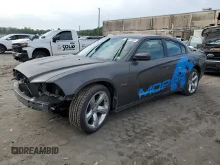 2014 Dodge Charger RT Plus with VIN 2C3CDXCT2EH138002, listed as a Copart auction lot 56481604 with 48,490 mi miles and Salvage Title. Bid and sale history available at carsss.com. Image 1.