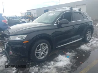 2019 Audi Q5 Premium with VIN WA1ANAFY1K2072299, listed as a IAAI auction lot 41101220 with 39,339 mi miles. Bid and sale history available at carsss.com. Image 14.