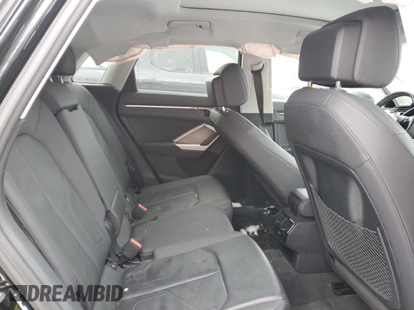 2022 Audi Q3 S line Premium Plus with VIN WA1EECF34N1018555, listed as a Copart auction lot 42917565 with 130,380 mi miles and Salvage title. Bid and sale history available at DreamBid. Image 11.