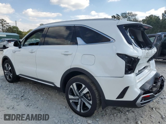 2023 Kia Sorento Hybrid EX with VIN KNDRHDLG9P5159421, listed as a Copart auction lot 75330694 with 42,158 mi miles and Salvage Title. Bid and sale history available at carsss.com. Image 2.