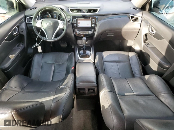 2016 Nissan Rogue SL with VIN 5N1AT2MT8GC787604, listed as a Copart auction lot 85201604 with 162,976 mi miles and Salvage Title. Bid and sale history available at carsss.com. Image 8.