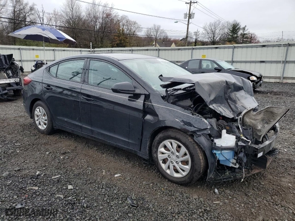 2019 Hyundai Elantra SE with VIN 5NPD74LF8KH445967, listed as a Copart auction lot 51667045 with 67,455 mi miles and Salvage Title. Bid and sale history available at carsss.com. Image 4.