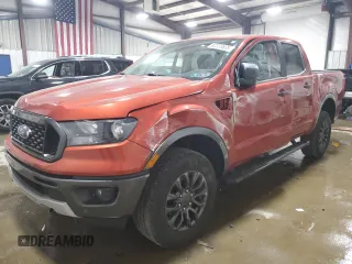 2019 Ford Ranger XL with VIN 1FTER4FH6KLA97464, listed as a Copart auction lot 62223535 with 30,254 mi miles and Salvage title. Bid and sale history available at DreamBid. Image 1.