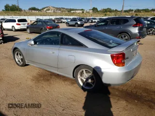 2000 Toyota Celica GTS with VIN JTDDY32T3Y0027725, listed as a Copart auction lot 73994954 with 187,042 mi miles and Salvage Title. Bid and sale history available at carsss.com. Image 2.