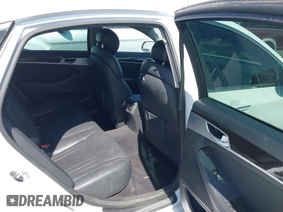 2017 Genesis G80 3.8L with VIN KMHGN4JE1HU200046, listed as a IAAI auction lot 42077422 with 121,698 mi miles and . Bid and sale history available at carsss.com. Image 8.