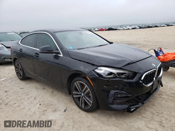2020 BMW 2 Series 228i xDrive with VIN WBA73AK07L7F59257, listed as a Copart auction lot 45418683 with 22,050 mi miles. Bid and sale history available at carsss.com. Image 4.