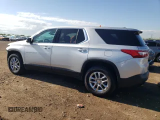 2021 Chevrolet Traverse LS with VIN 1GNERFKW1MJ172898, listed as a Copart auction lot 58162465 with 72,792 mi miles and Salvage title. Bid and sale history available at DreamBid. Image 2.
