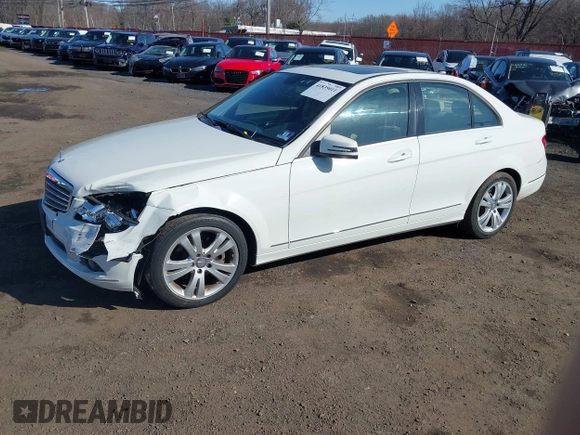 2011 Mercedes-Benz C-Class C 300 Sport with VIN WDDGF8BB7BR168068, listed as a IAAI auction lot 41835011 with 63,892 mi miles. Bid and sale history available at carsss.com. Image 17.