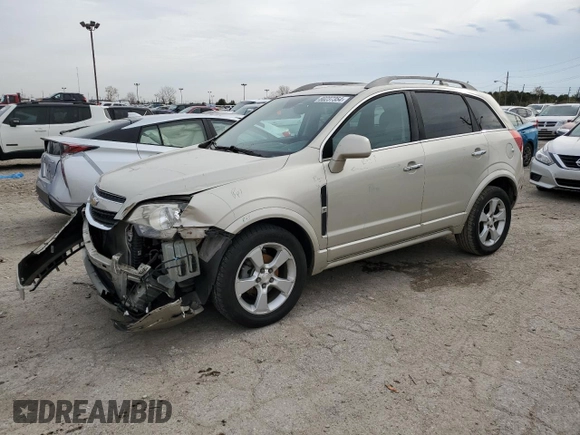 2013 Chevrolet Captiva Sport LTZ with VIN 3GNAL4EK2DS637197, listed as a Copart auction lot 80237354 with 80,422 mi miles and Salvage Title. Bid and sale history available at DreamBid. Image 1.