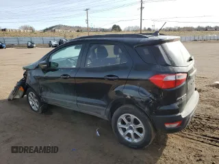 2019 Ford EcoSport SE with VIN MAJ6S3GL8KC290811, listed as a Copart auction lot 50041145 with 54,667 mi miles and Salvage Title. Bid and sale history available at carsss.com. Image 2.