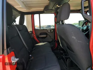 2020 Jeep Wrangler Unlimited Willys z VIN 1C4HJXDG1LW171325, wystawiony jako Copart lot #68717764 z przebiegiem 132 555 mil mil oraz Szkoda całkowita • Salvage title. Historia ofert i sprzedaży dostępna na DreamBid. Obrazek 10.